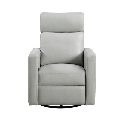 Homelegance  - Olathe Swivel Glider Reclining Chair in Smoke - 9504SM-1  view 1