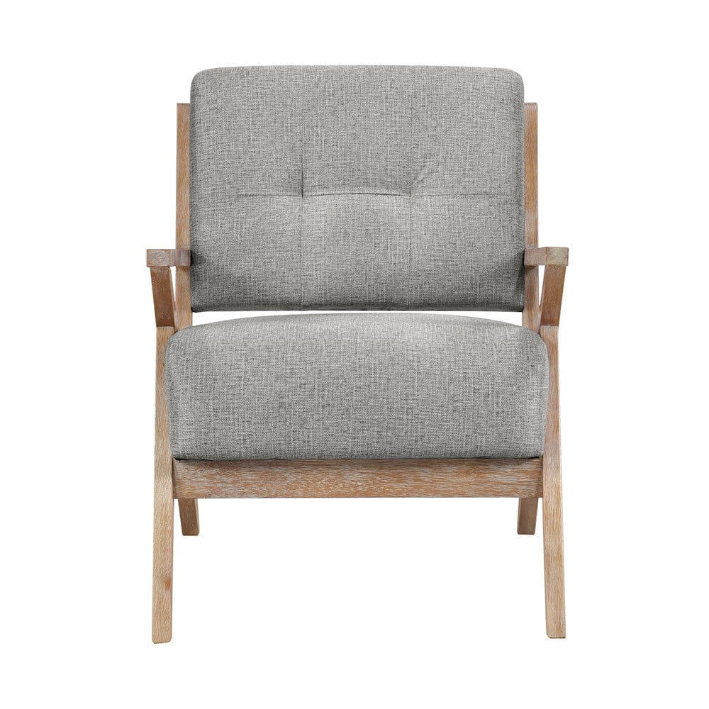 Homelegance  - Ollen Accent Chair in Brownish gray - 1211GY-1  view 2