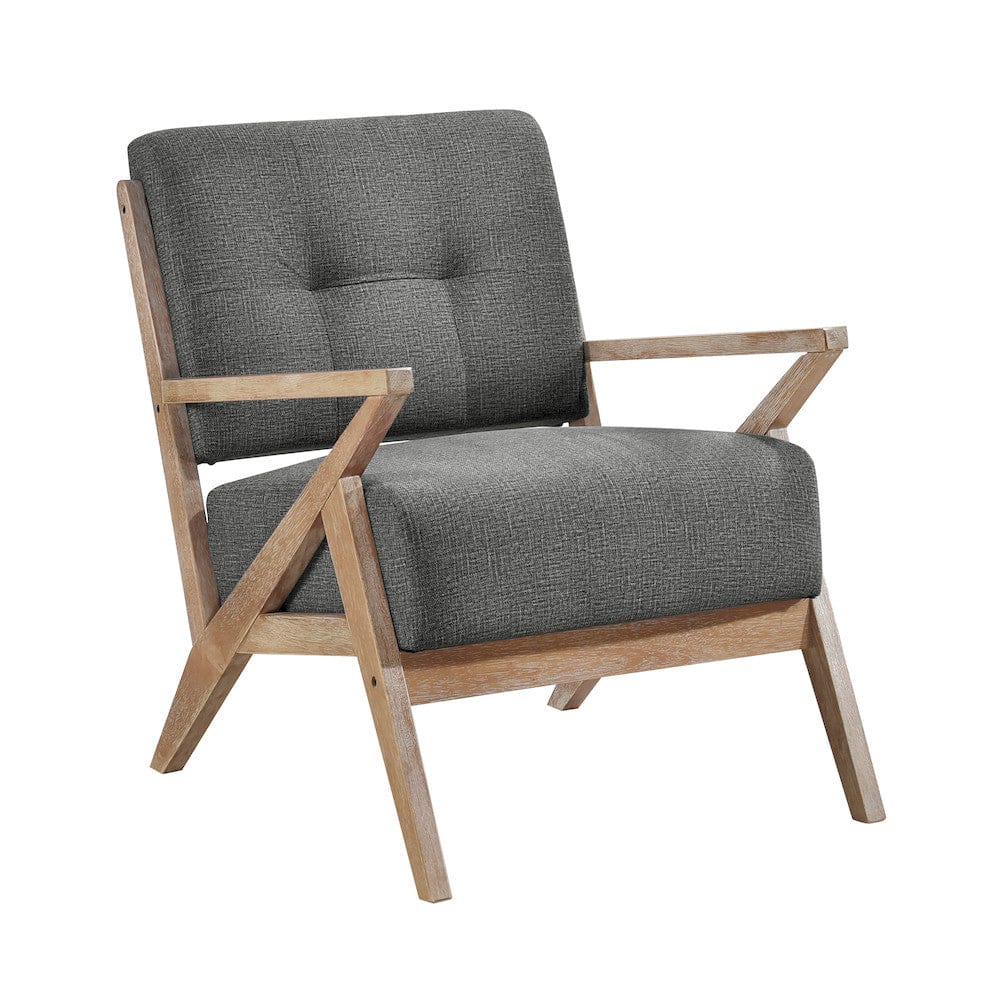 Homelegance  - Ollen Accent Chair in Dark gray - 1211DG-1  view 1