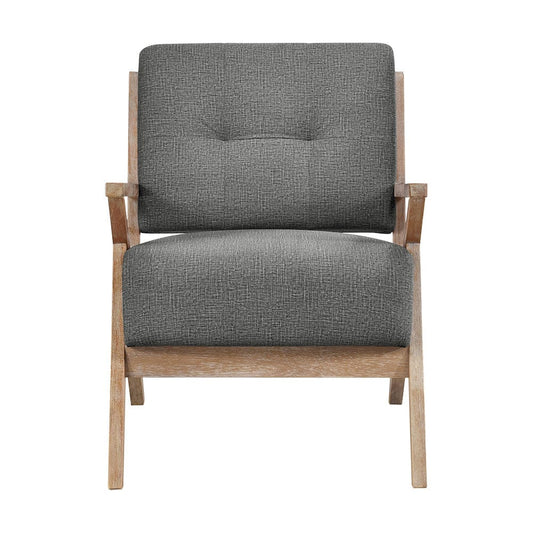 Homelegance  - Ollen Accent Chair in Dark gray - 1211DG-1  view 2