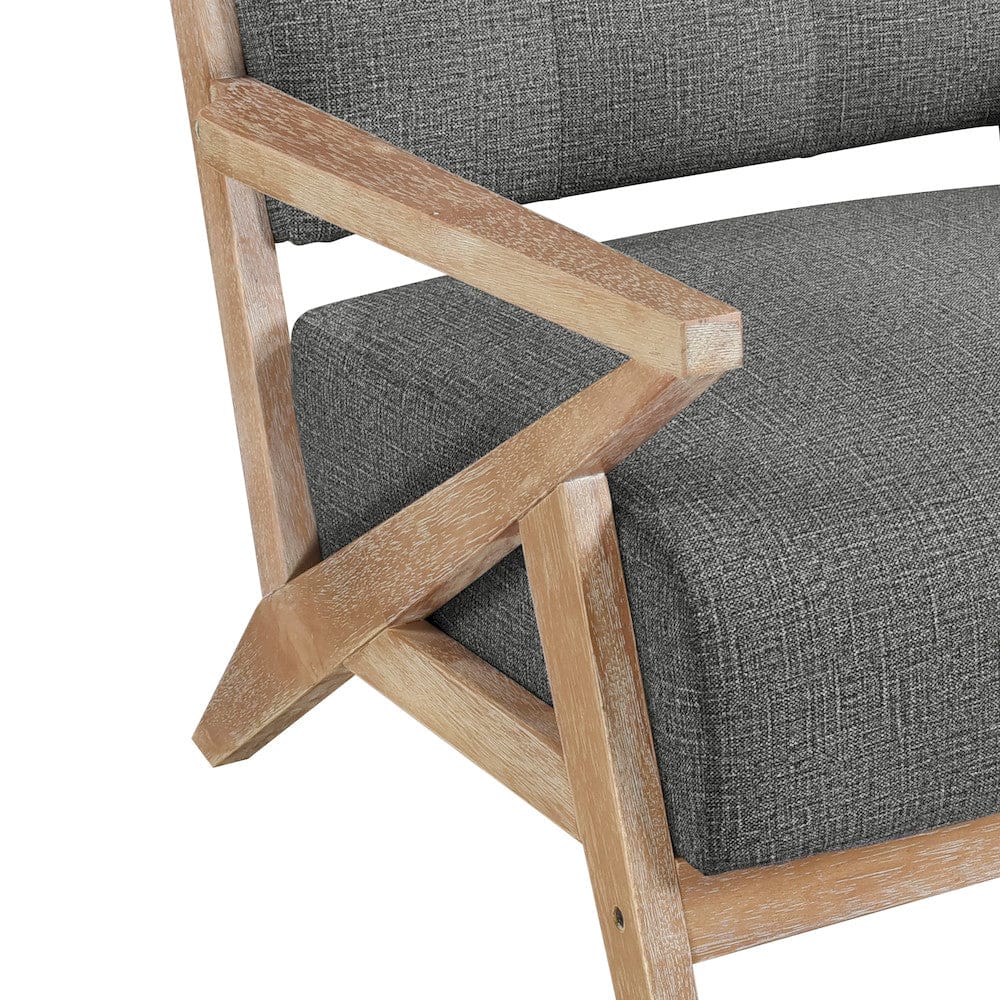 Homelegance  - Ollen Accent Chair in Dark gray - 1211DG-1  view 5
