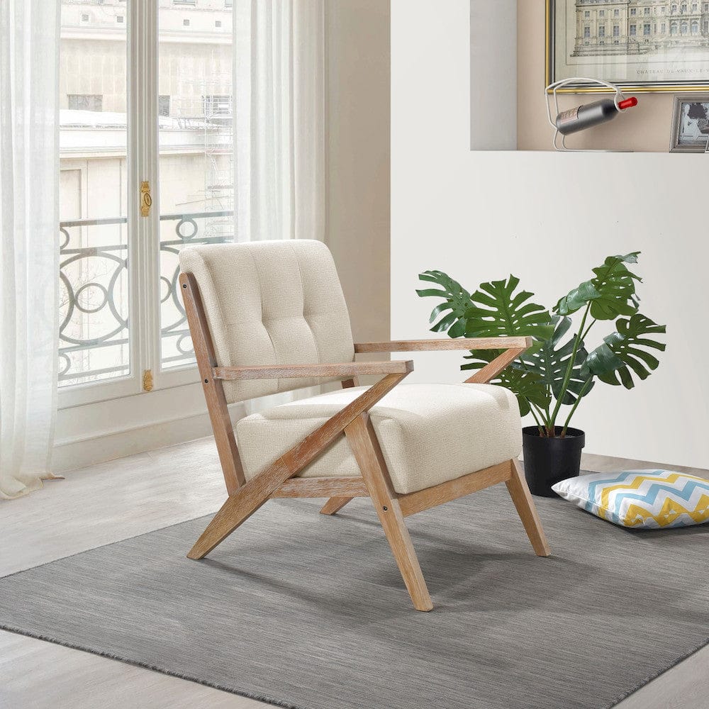 Homelegance  - Ollen Accent Chair in Sand - 1211SN-1  view 2