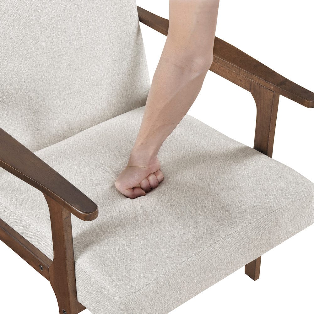 Homelegance  - Omara Accent Chair in Beige - 1106BE-1  view 9