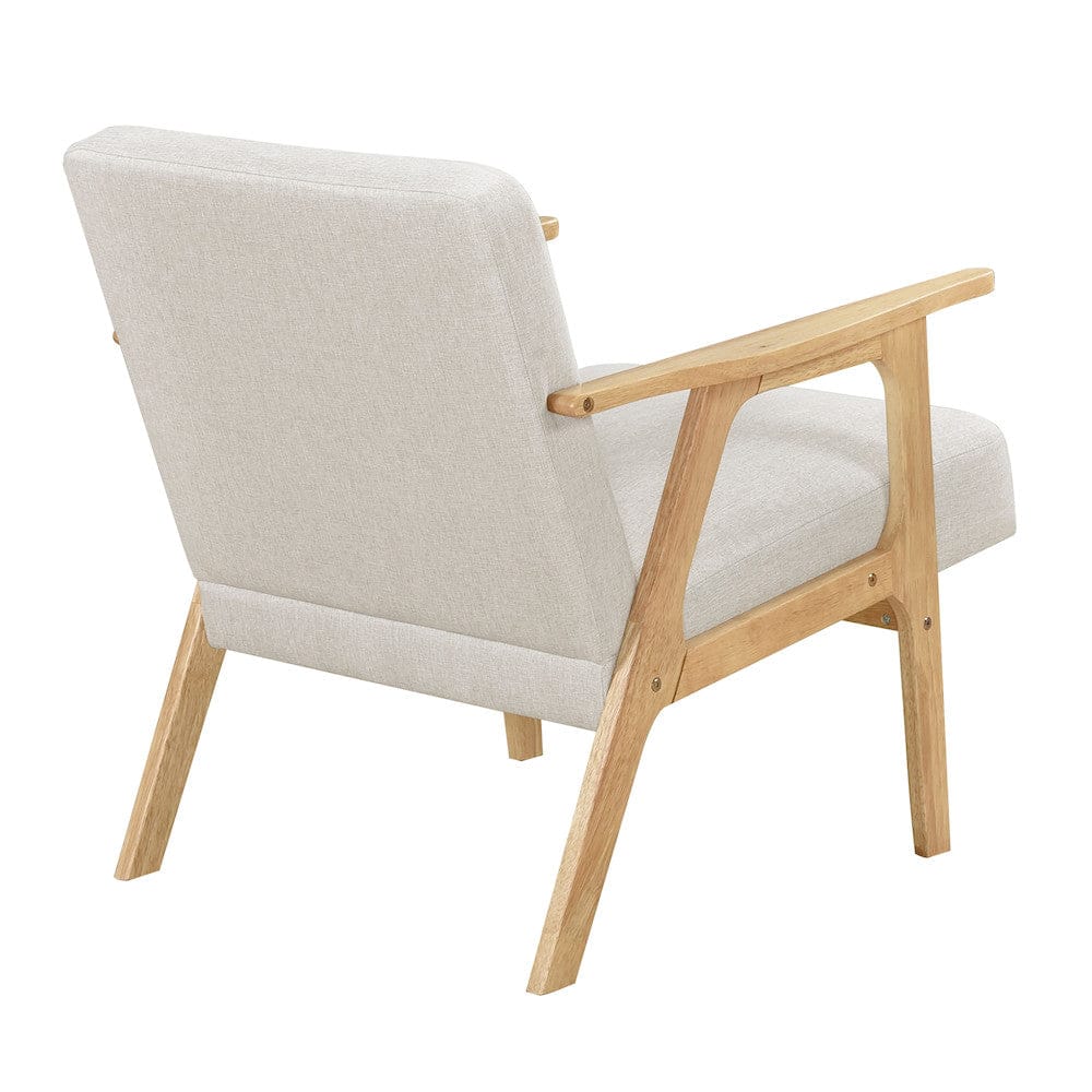 Homelegance  - Omara Accent Chair in Beige - 1106NABE-1  view 3