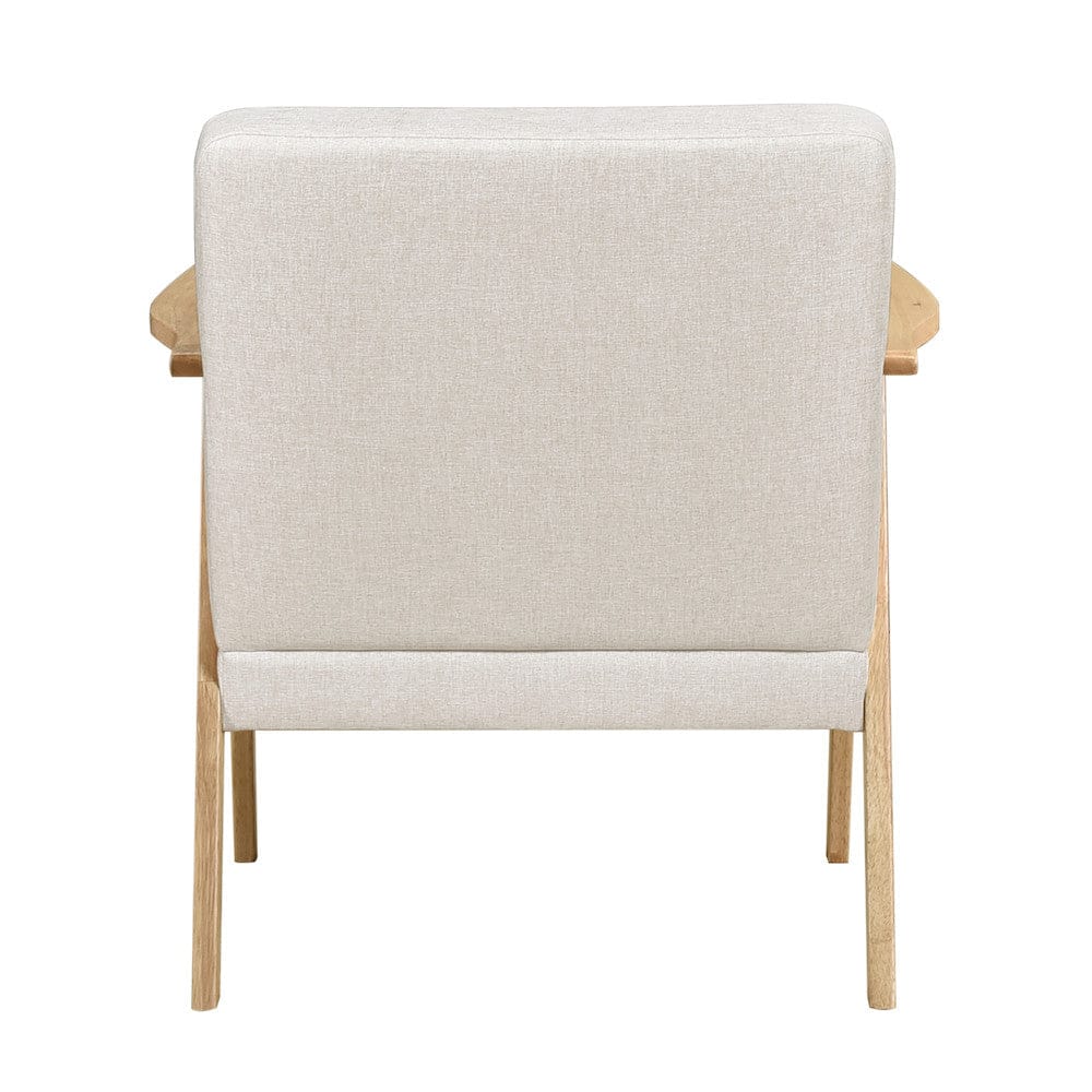 Homelegance  - Omara Accent Chair in Beige - 1106NABE-1  view 4