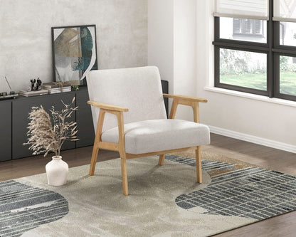 Homelegance  - Omara Accent Chair in Beige - 1106NABE-1  view 7