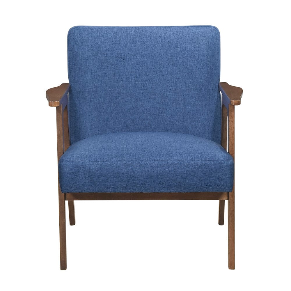 Homelegance  - Omara Accent Chair in Blue - 1106BU-1  view 1