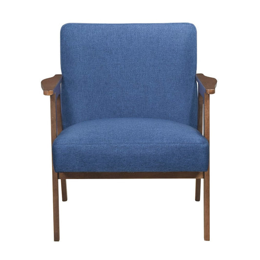 Homelegance  - Omara Accent Chair in Blue - 1106BU-1  view 1