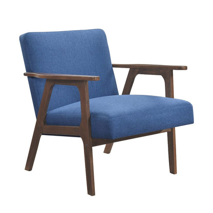 Homelegance  - Omara Accent Chair in Blue - 1106BU-1  view 8