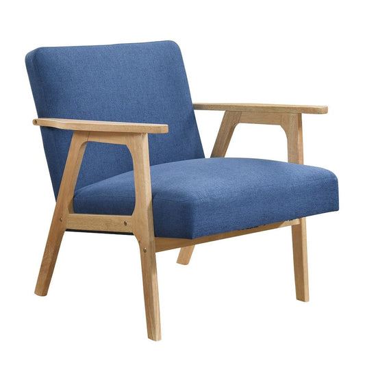 Homelegance  - Omara Accent Chair in Blue - 1106NABU-1  view 1