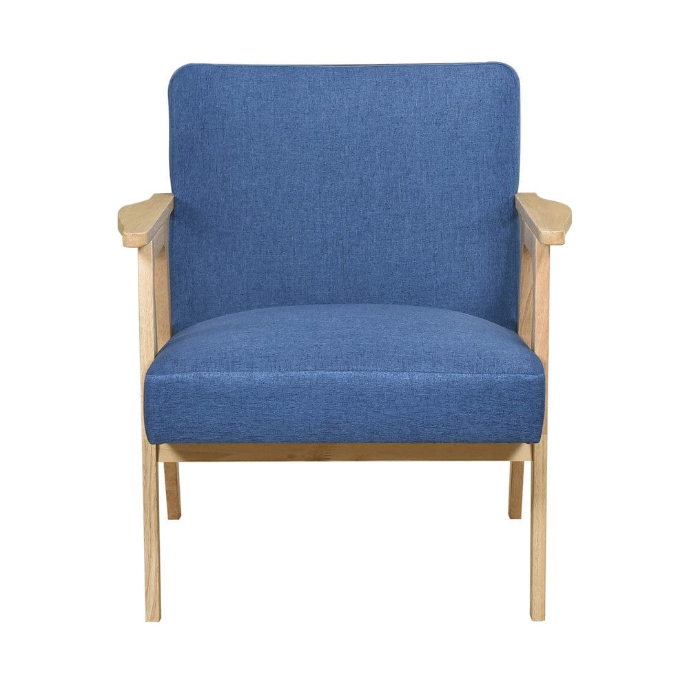 Homelegance  - Omara Accent Chair in Blue - 1106NABU-1  view 9
