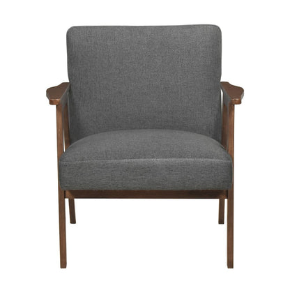 Homelegance  - Omara Accent Chair in Dark gray - 1106DG-1  view 5