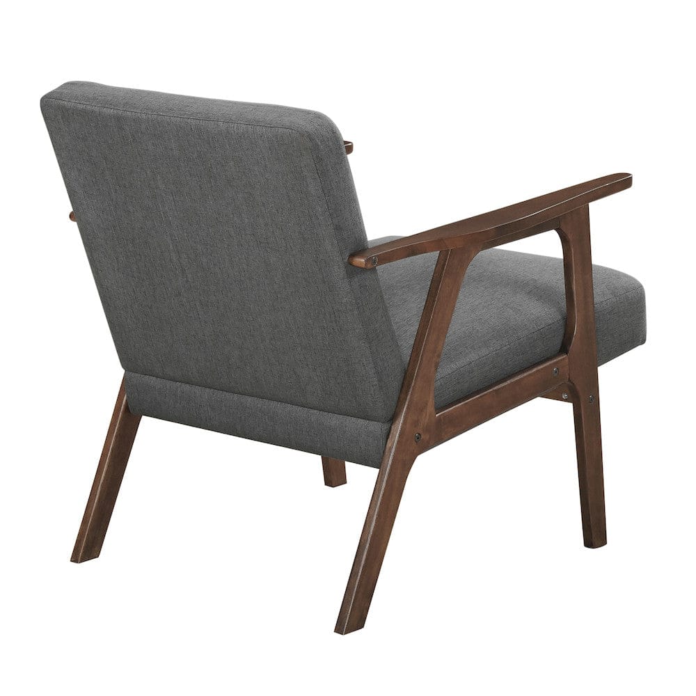 Homelegance  - Omara Accent Chair in Dark gray - 1106DG-1  view 7