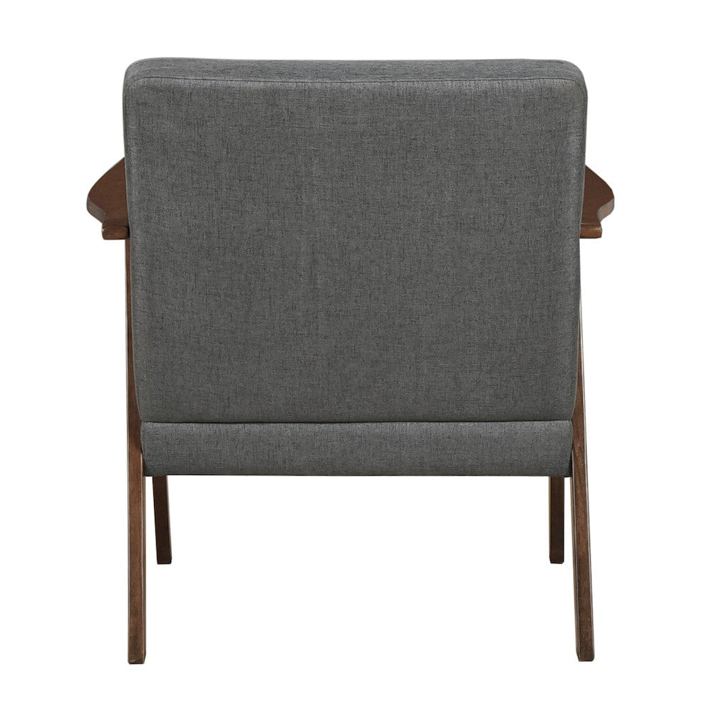 Homelegance  - Omara Accent Chair in Dark gray - 1106DG-1  view 8