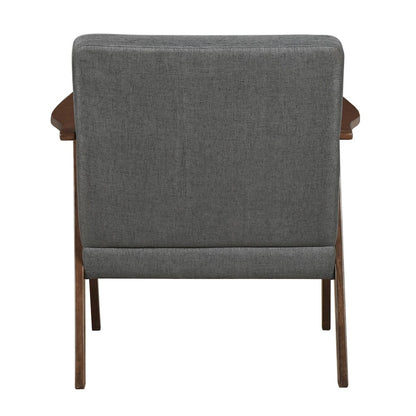 Homelegance  - Omara Accent Chair in Dark gray - 1106DG-1  view 8