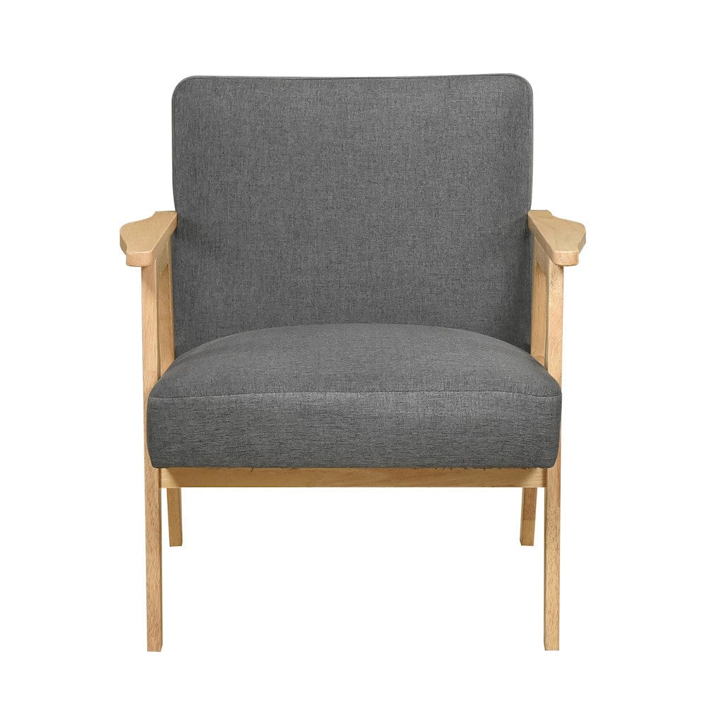 Homelegance  - Omara Accent Chair in Dark gray - 1106NADG-1  view 4