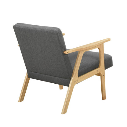 Homelegance  - Omara Accent Chair in Dark gray - 1106NADG-1  view 6