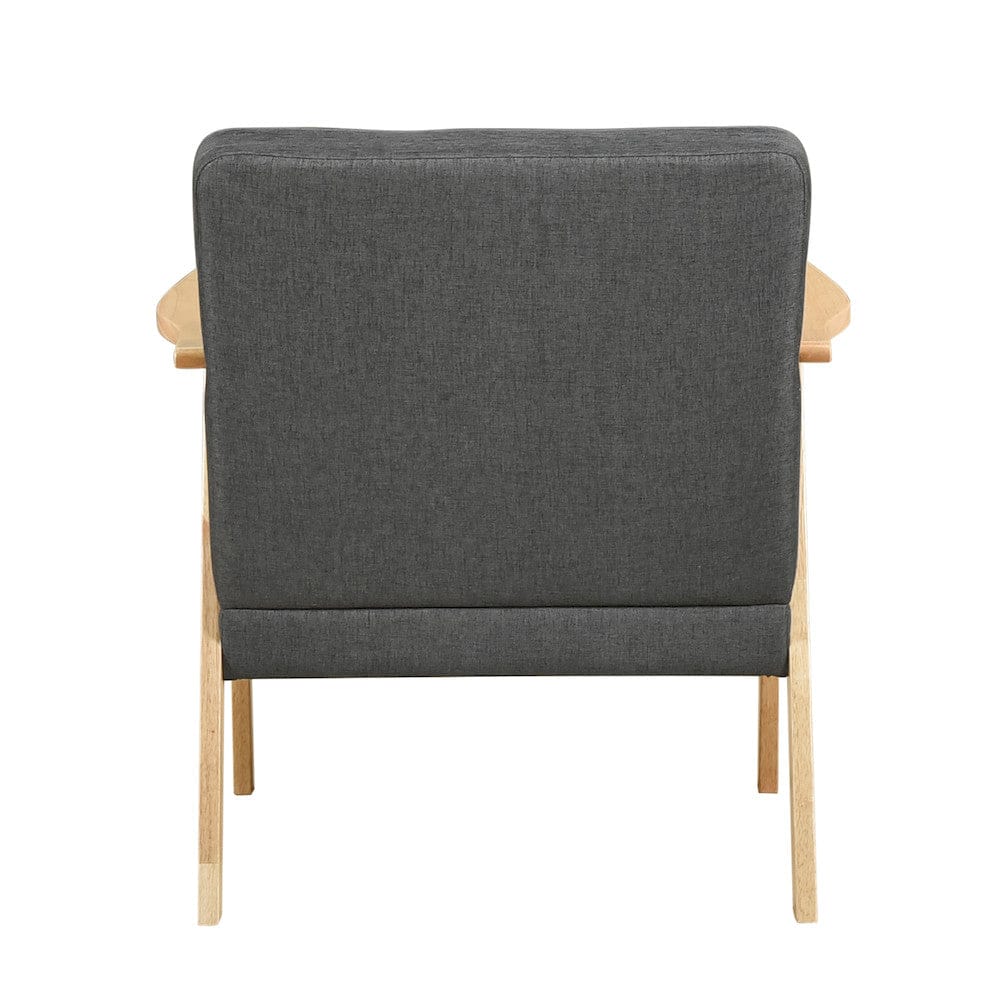 Homelegance  - Omara Accent Chair in Dark gray - 1106NADG-1  view 7