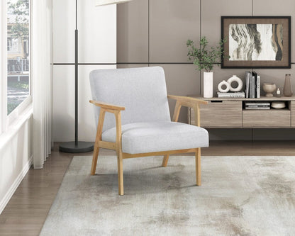 Homelegance  - Omara Accent Chair in Gray - 1106NAGY-1  view 3