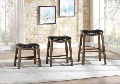 Homelegance  - Ordway 18 Dining Stool, Black - 5682BLK-18  view 4
