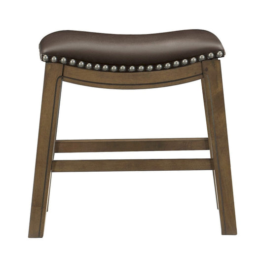 Homelegance  - Ordway 18 Dining Stool, Brown - 5682BRW-18  view 1