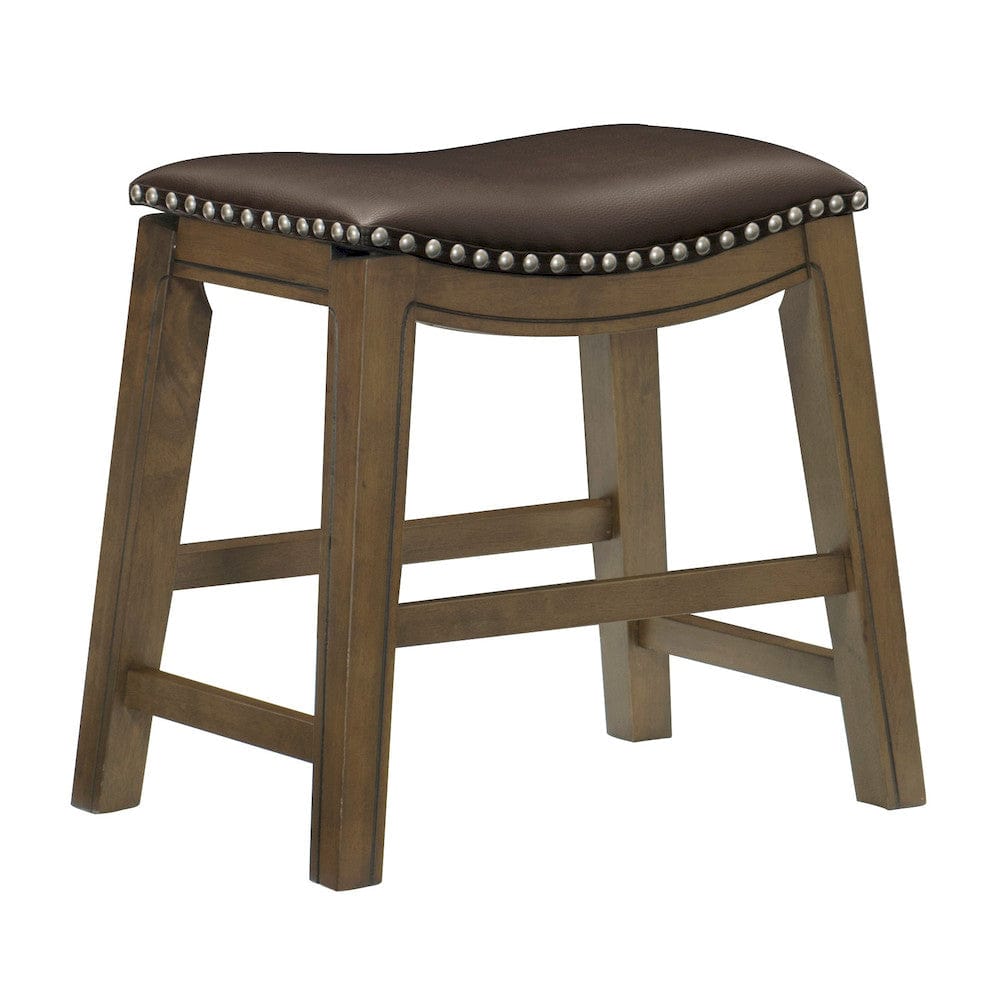 Homelegance  - Ordway 18 Dining Stool, Brown - 5682BRW-18  view 3