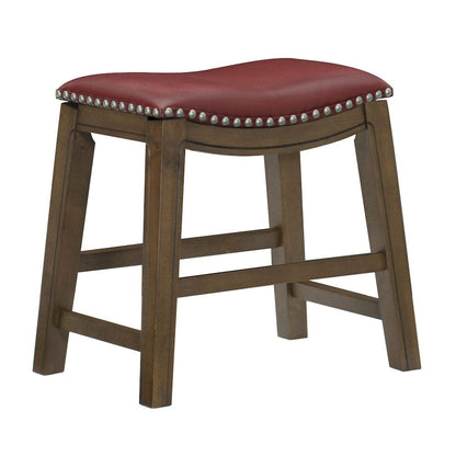 Homelegance  - Ordway 18 Dining Stool, Red - 5682RED-18  view 2