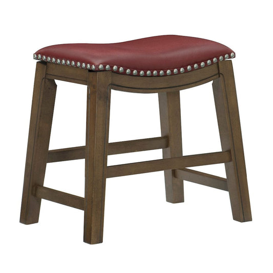 Homelegance  - Ordway 18 Dining Stool, Red - 5682RED-18  view 2
