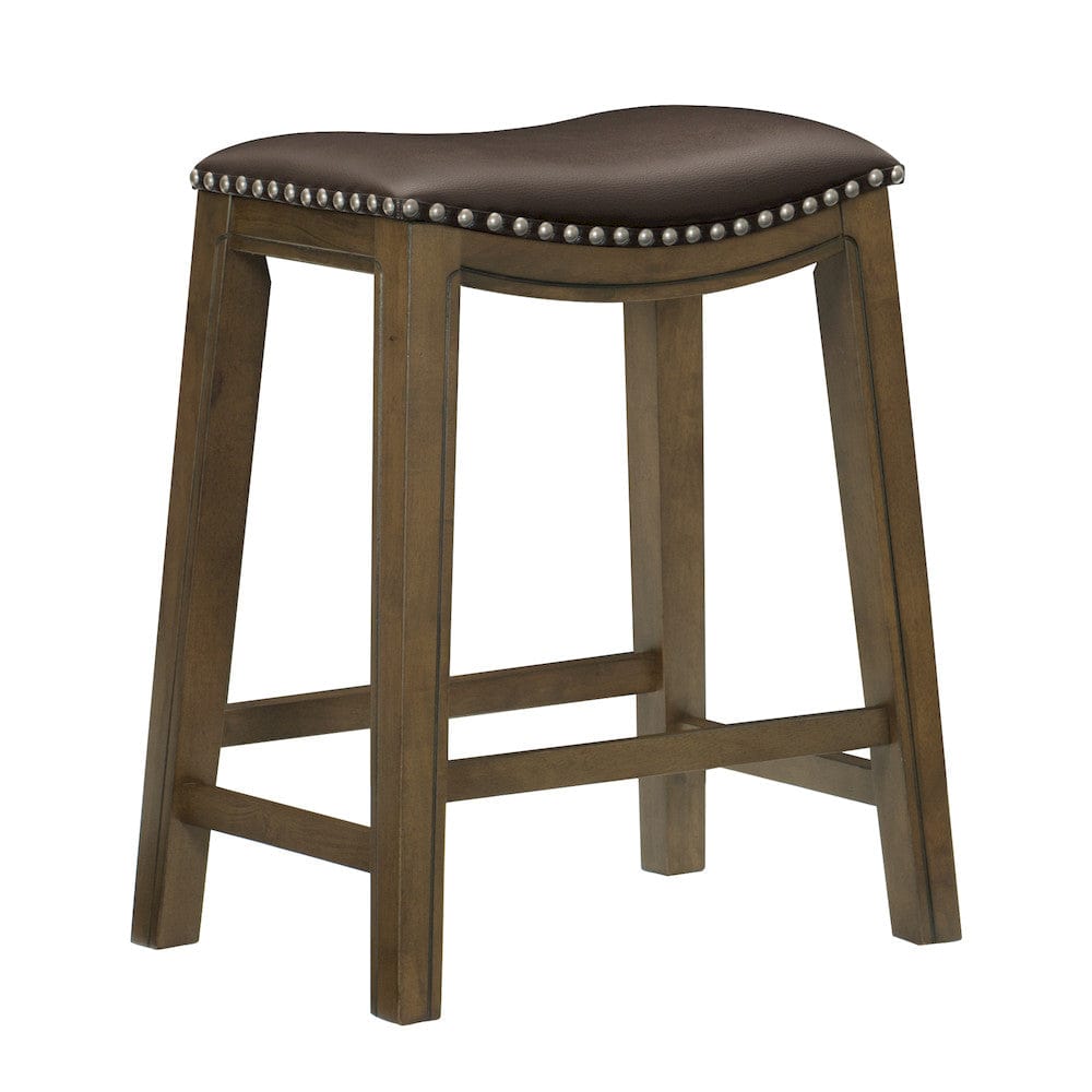 Homelegance  - Ordway 24 Counter Height Stool, Brown - 5682BRW-24  view 2