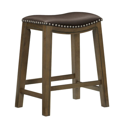 Homelegance  - Ordway 24 Counter Height Stool, Brown - 5682BRW-24  view 2