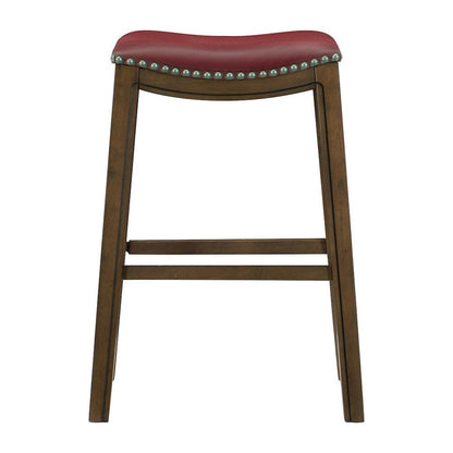 Homelegance  - Ordway 29 Pub Height Stool, Red - 5682RED-29  view 1
