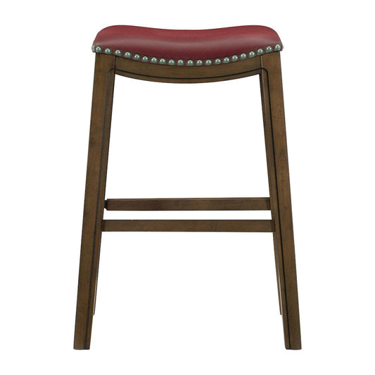Homelegance  - Ordway 29 Pub Height Stool, Red - 5682RED-29  view 1