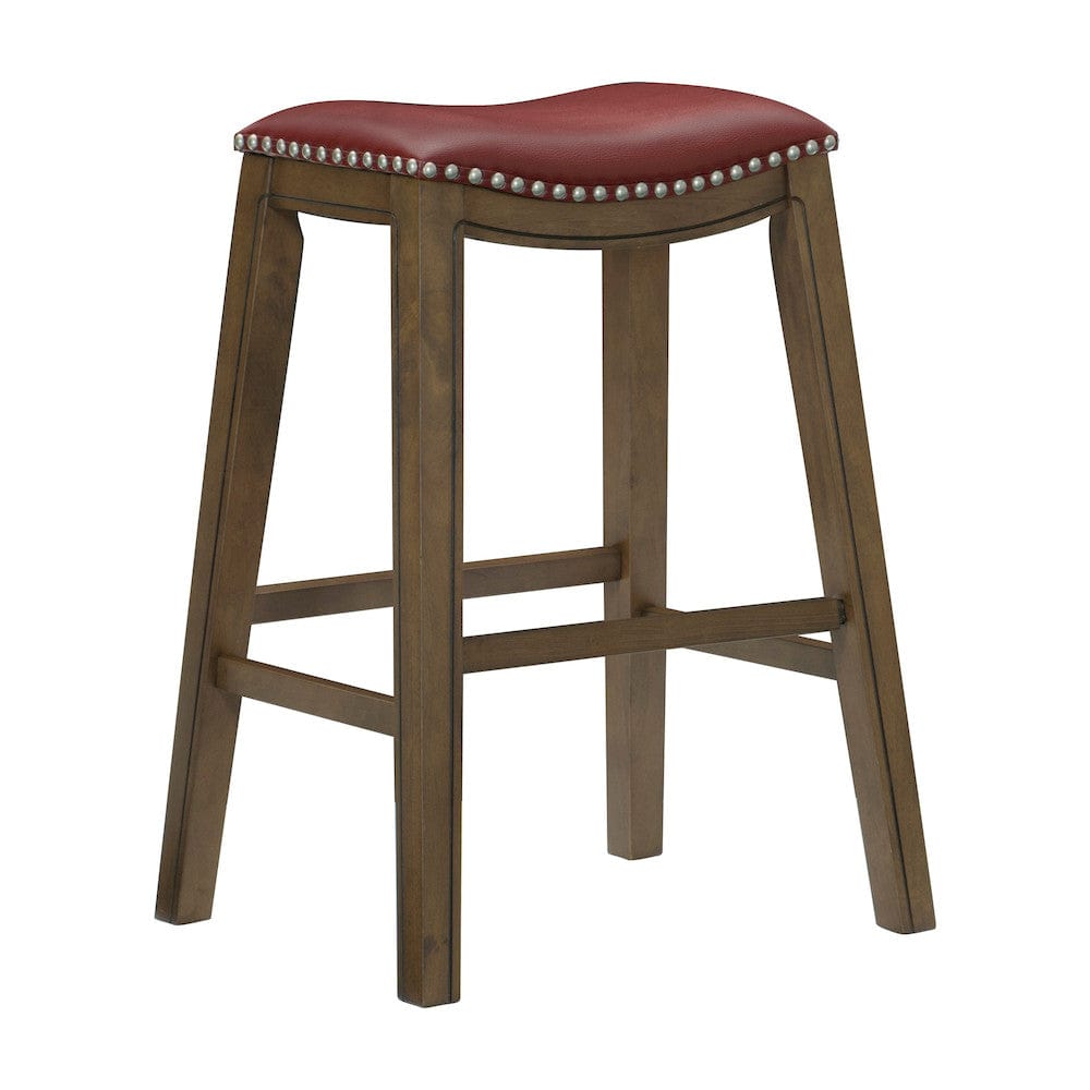 Homelegance  - Ordway 29 Pub Height Stool, Red - 5682RED-29  view 3