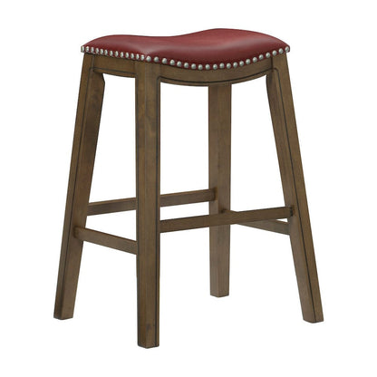 Homelegance  - Ordway 29 Pub Height Stool, Red - 5682RED-29  view 3