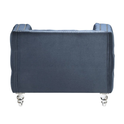 Homelegance  - Orina Chair in Dark blue - 9349DBU-1  view 5