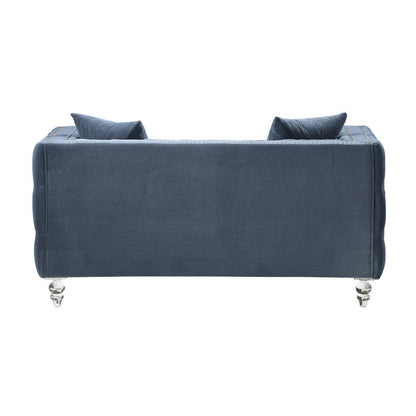 Homelegance  - Orina Love Seat in Dark blue - 9349DBU-2  view 3