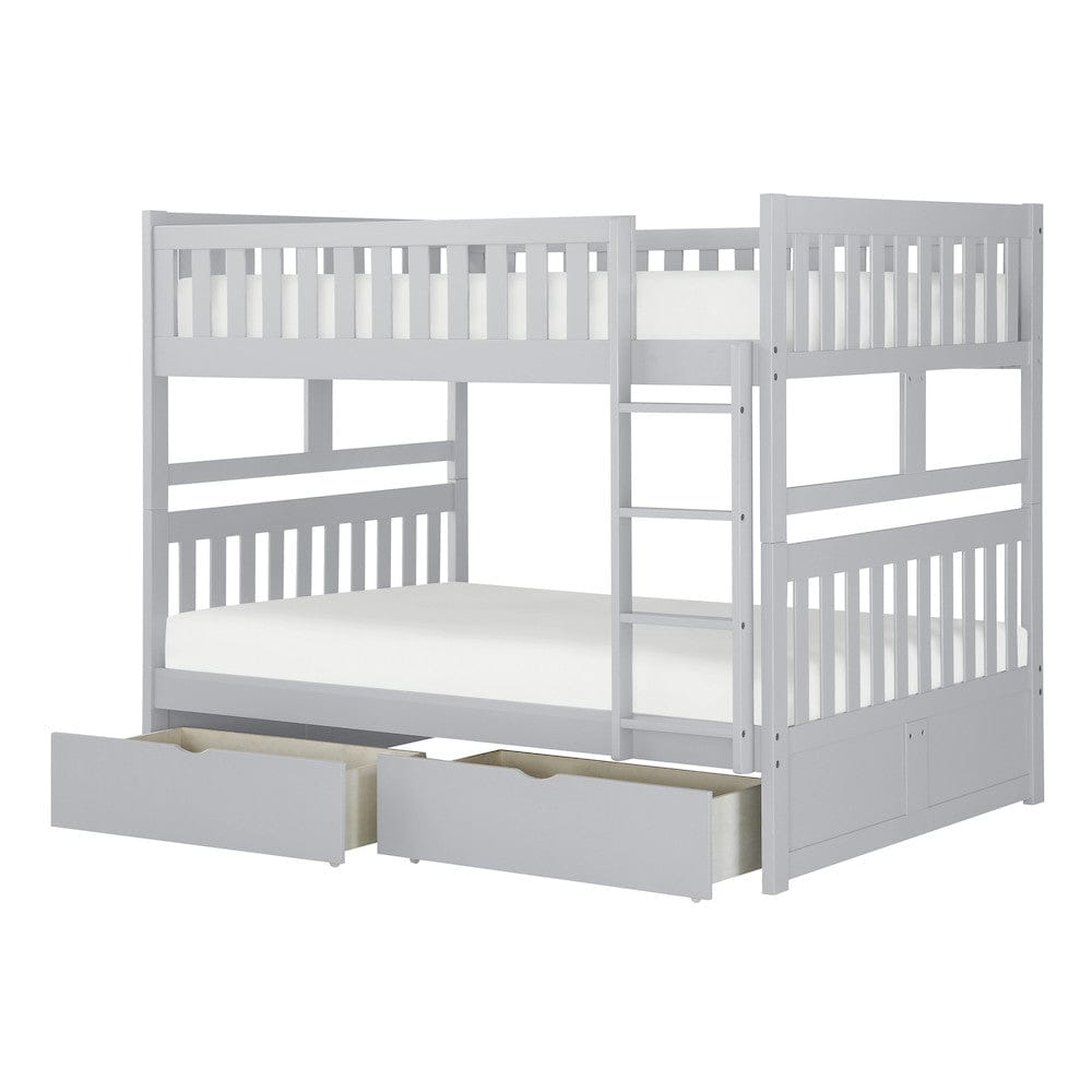 Homelegance  - Orion Full/Full Bunk Bed W/ Storage Boxes - B2063FF-1xT  view 1