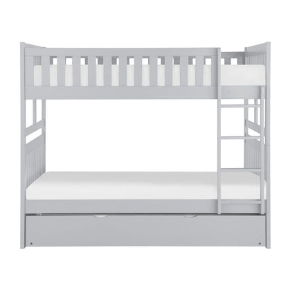 Homelegance  - Orion Full/Full Bunk Bed W/ Twin Trundle - B2063FF-1xR  view 1