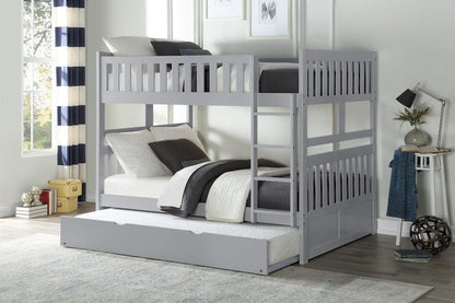 Homelegance  - Orion Full/Full Bunk Bed W/ Twin Trundle - B2063FF-1xR  view 2