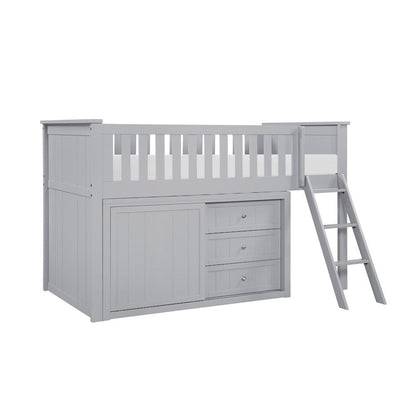 Homelegance  - Orion Low Loft Bunk W/ Bookcase and 2 Dressers - B2063LL-1xBC2DR  view 1