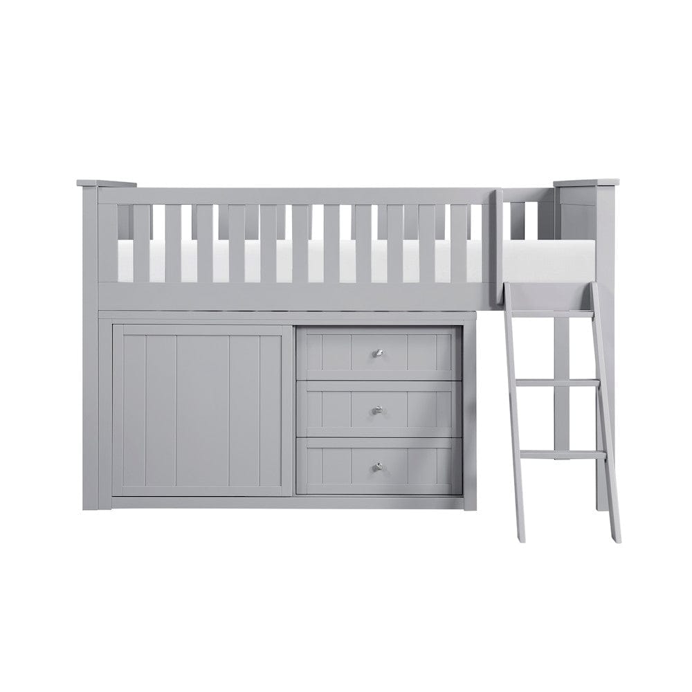 Homelegance  - Orion Low Loft Bunk W/ Bookcase and 2 Dressers - B2063LL-1xBC2DR  view 4