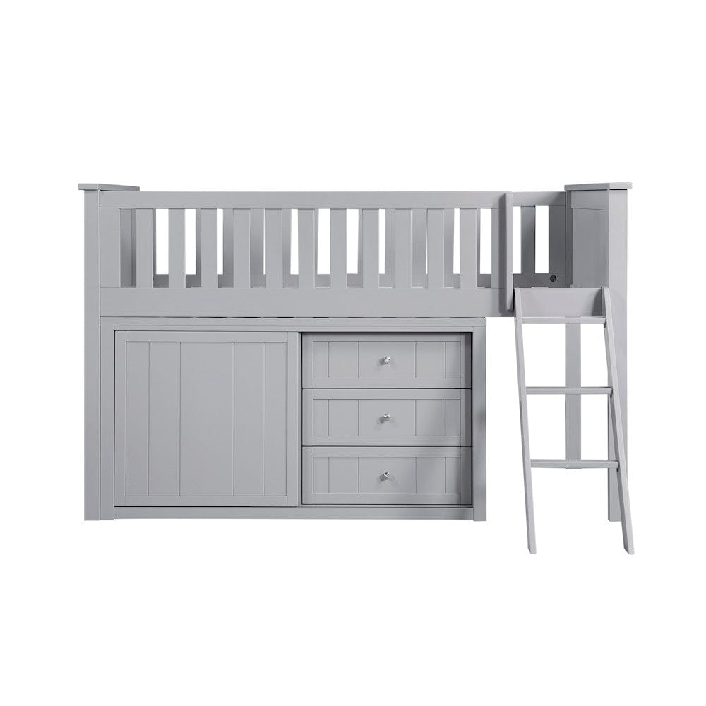 Homelegance  - Orion Low Loft Bunk W/ Bookcase and 2 Dressers - B2063LL-1xBC2DR  view 5