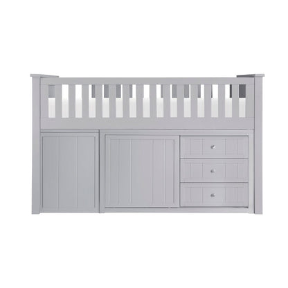 Homelegance  - Orion Low Loft Bunk W/ Bookcase and 2 Dressers - B2063LL-1xBC2DR  view 11