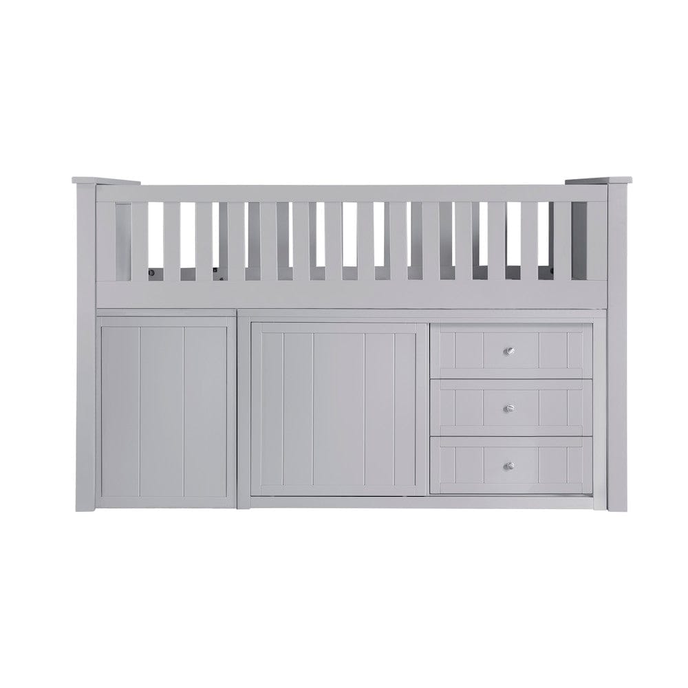 Homelegance  - Orion Low Loft Bunk W/ Bookcase and 2 Dressers - B2063LL-1xBC2DR  view 12