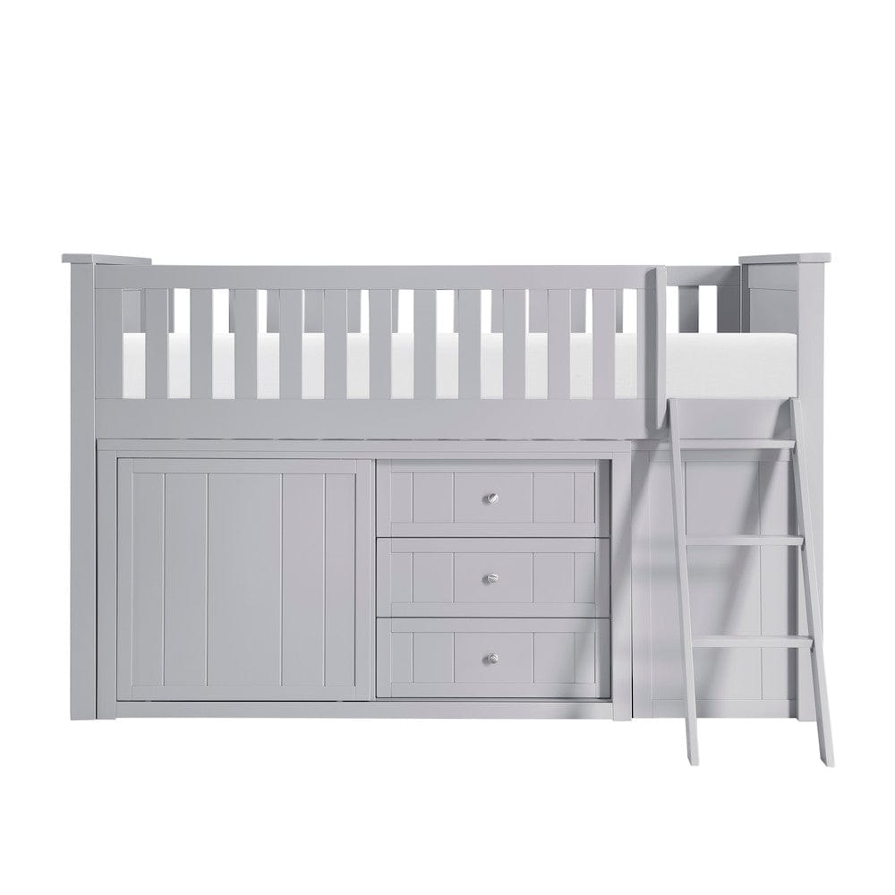 Homelegance  - Orion Low Loft Bunk W/ Bookcase and Dresser - B2063LL-1xBCDR  view 6