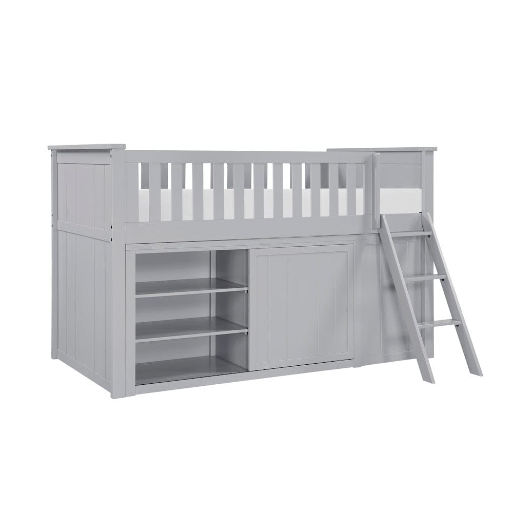 Homelegance  - Orion Low Loft Bunk W/ Bookcase and Dresser - B2063LL-1xBCDR  view 10