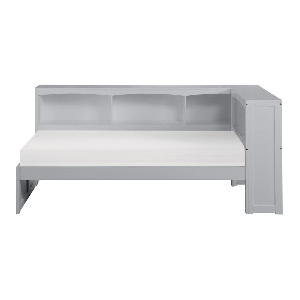 Homelegance  - Orion Twin Bookcase Corner Platform Bed - B2063BC-1BCx  view 1