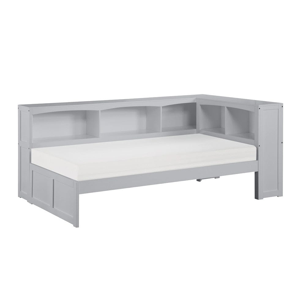 Homelegance  - Orion Twin Bookcase Corner Platform Bed - B2063BC-1BCx  view 2
