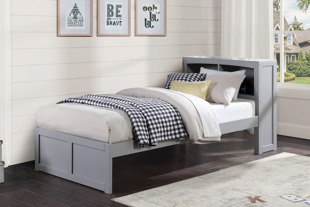 Homelegance  - Orion Twin Bookcase Platform Bed - B2063BC-1x  view 2
