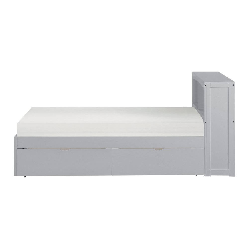 Homelegance  - Orion Twin Bookcase Platform Bed W/ Storage Boxes - B2063BC-1Tx  view 2
